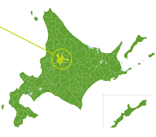 北海道旭川市の地図