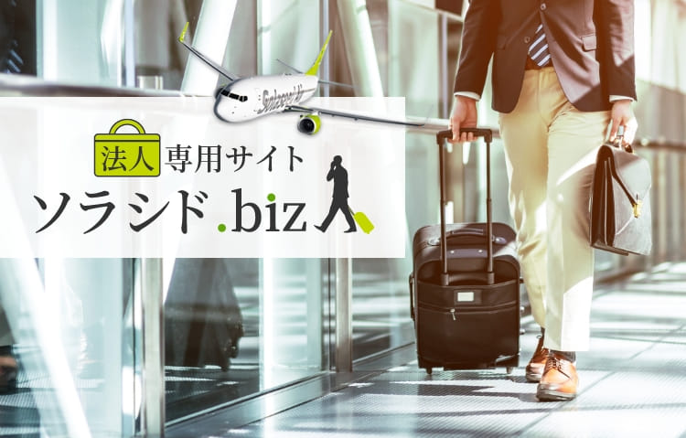 法人専用サイト ソラシド.biz