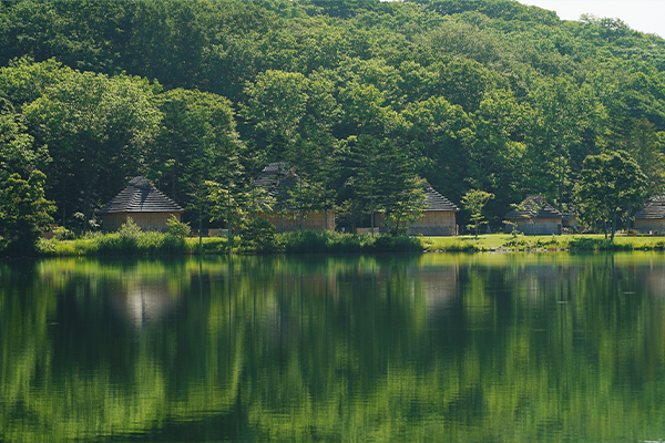 【公園】ポロト湖とコタン