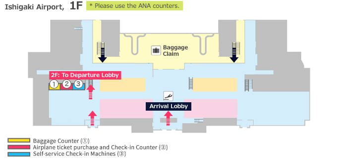 Ishigaki Airport Counter Location