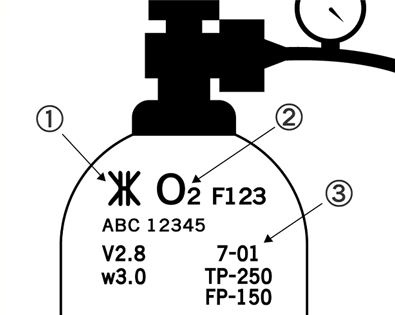image of the oxygen cylinders