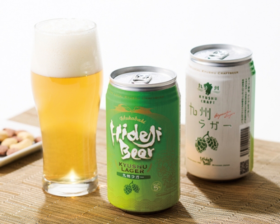 KYUSHU CRAFT KYUSHU Lager Beer with snacks