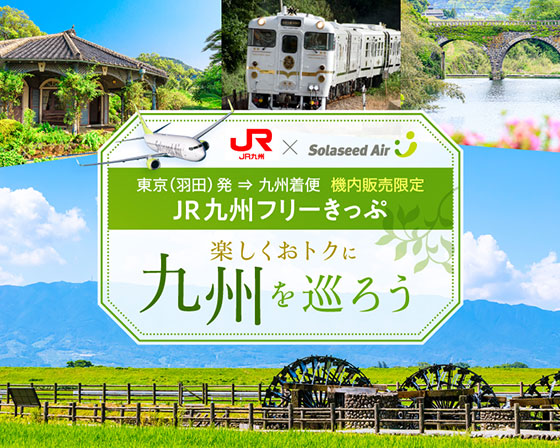 機内販売限定「JR九州フリーきっぷ」