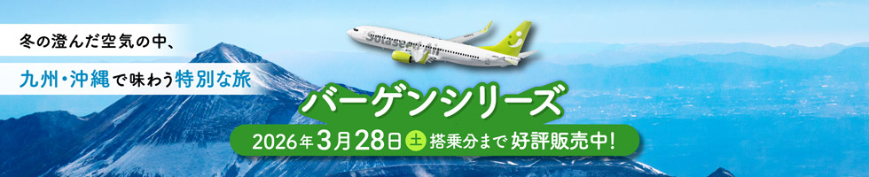バーゲンシリーズのご案内