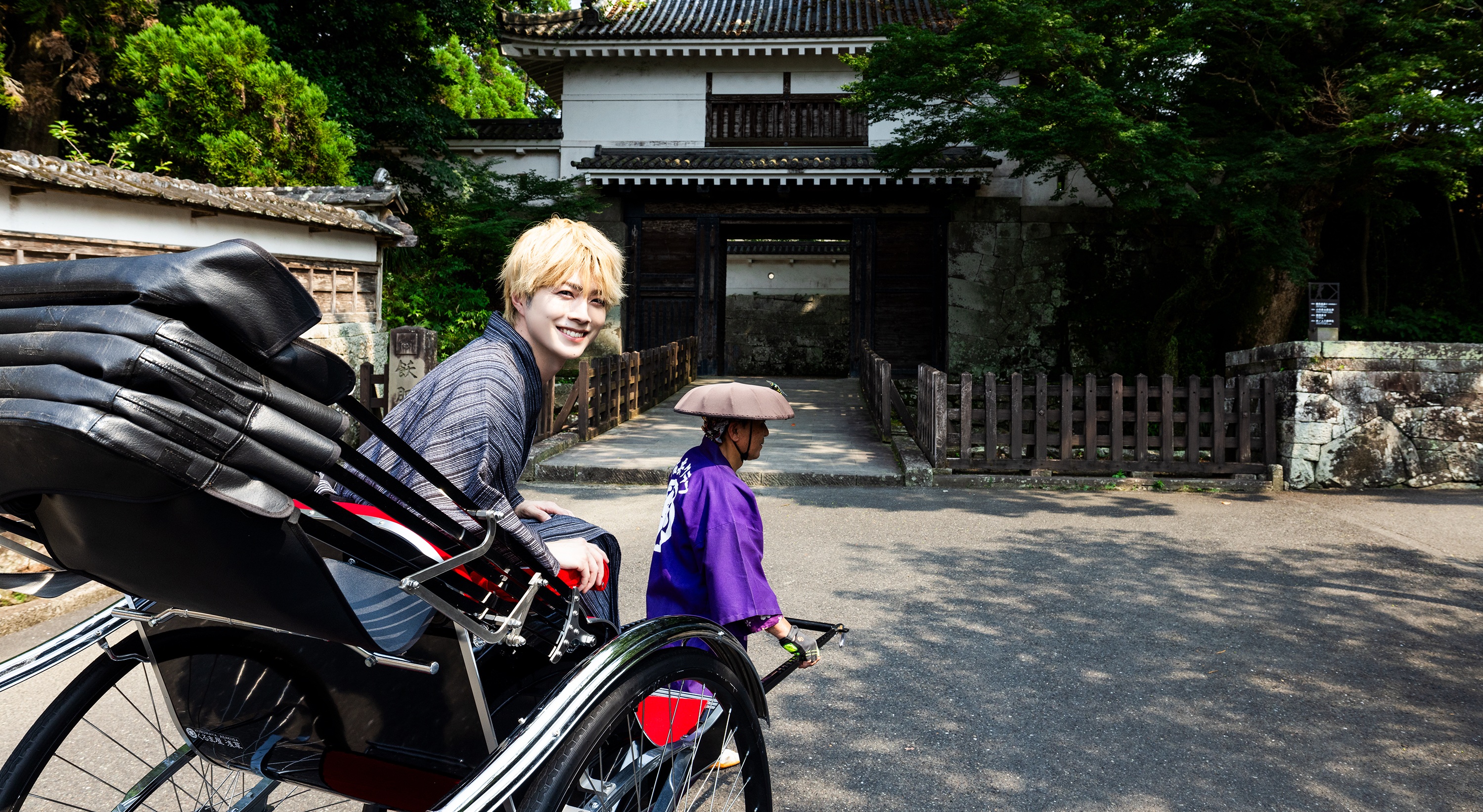 佐藤信長さん 飫肥城