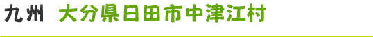 日田市中津江村