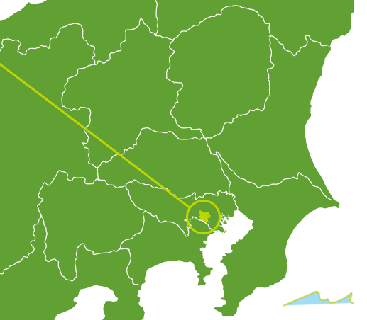 東京都世田谷区二子玉川の地図