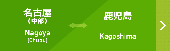 名古屋（中部）から鹿児島