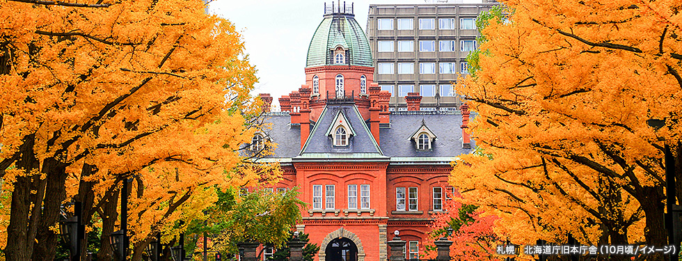 札幌　北海道庁旧本庁舎（10月頃/イメージ）